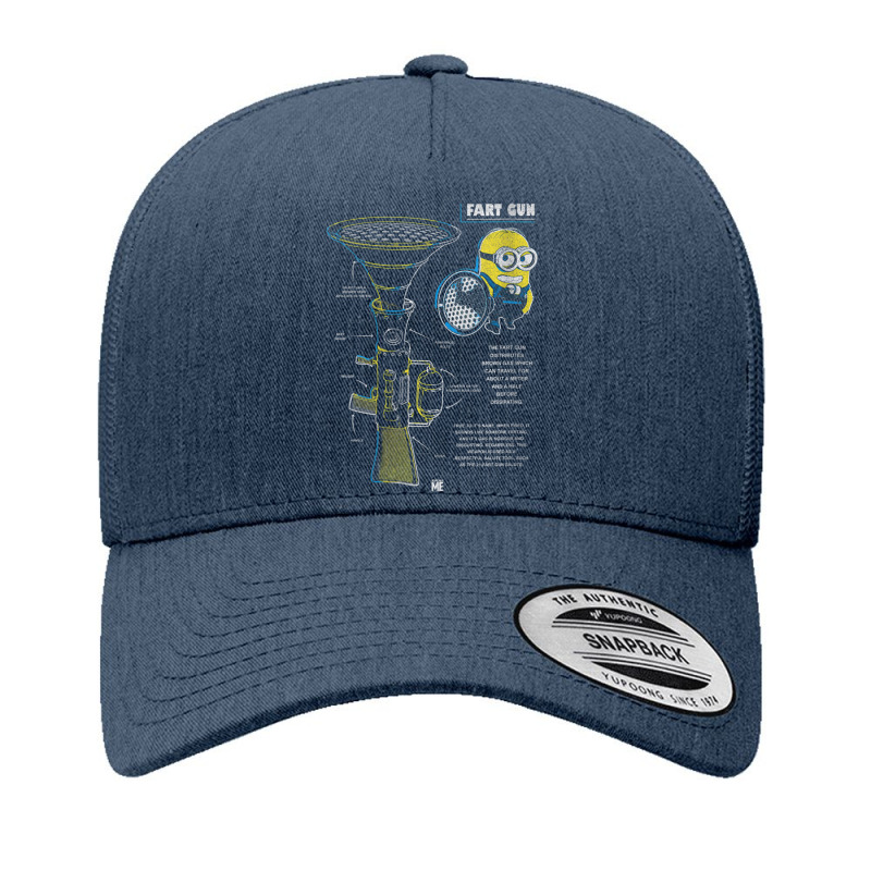 Fart Gun Schematics Portrait Yupoong Trucker Cap by BuiDoc | Artistshot