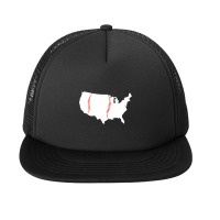 Baseball Is Americas Pastime Usa Foam Snapback Hat | Artistshot