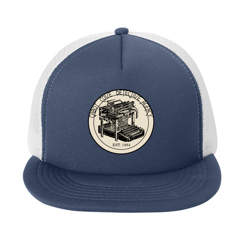 Cabot Cove Detective Agency Foam Snapback hat by ERNIEHERNANDEZ | Artistshot