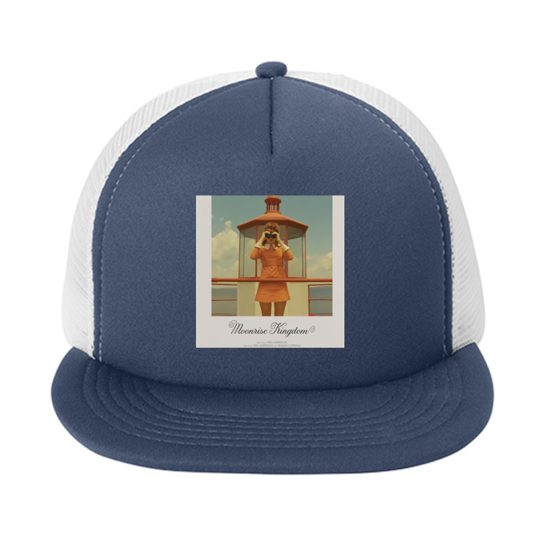 Moonrise Kingdom (2012) -  Chiffon Top Foam Snapback hat by cm-arts | Artistshot