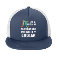 Pi Like A Regular Number But Infinitely Cooler Math Pi Day Tank Top Foam Snapback Hat | Artistshot