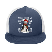 Merry Christmas Ornament Alaskan Malamute Xmas Santa Pullover Hoodie Foam Snapback Hat | Artistshot