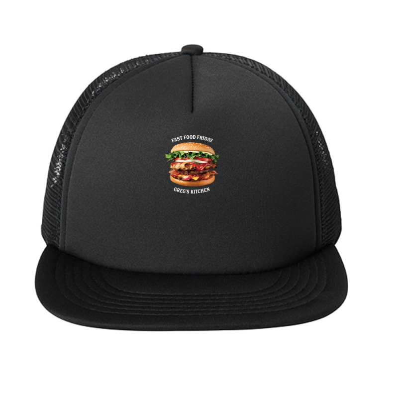 Fast Food Friday Foam Snapback Hat | Artistshot