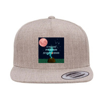 Lord Krishna Quotes Set Your Heart Upon Your Work But Never Its Reward 5 Panel Snapback Cap | Artistshot