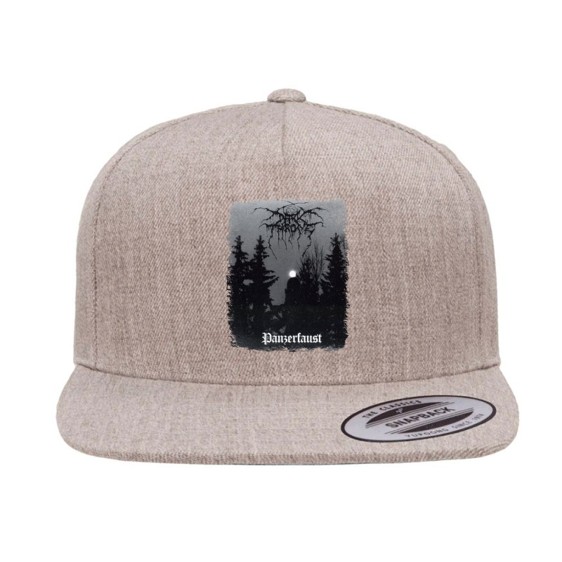 Darkthrone - Panzerfaust - Album Cover 5 panel snapback cap by CindyBriner | Artistshot