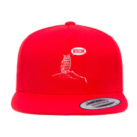 Funny Whom Owl Grammar English Teacher 5 Panel Snapback Cap | Artistshot