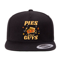 Pies Before Guys Pumpkin Pie 5 Panel Snapback Cap | Artistshot