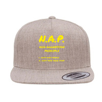 Non Aggression Principle Nap Ancap Anarchist Libertarian T Shirt 5 Panel Snapback Cap | Artistshot