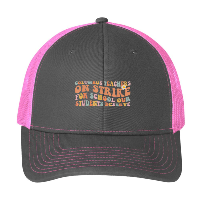 Columbus Teacher Strike Pa Trucker Cap by cm-arts | Artistshot