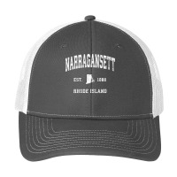 Womens Narragansett Rhode Island Ri Vintage Athletic Sports Design V N Pa Trucker Cap | Artistshot