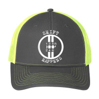 Shift Happens Race Car Fan Manual Transmission 6 Speed Funny T Copy Pa Trucker Cap | Artistshot