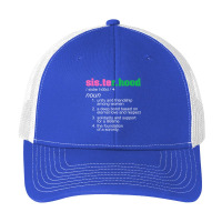 J15 Nineteen 08 Aka African Women Sisterhood Noun Hand Sign Pa Trucker Cap | Artistshot