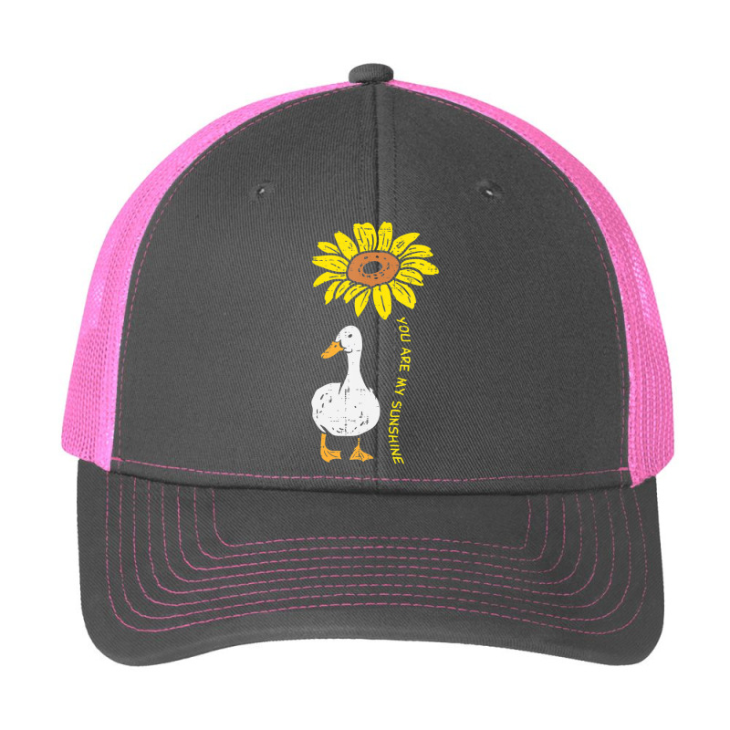 Sunshine Sunflower Duck Farm Animal Farming Life Farmer Pa Trucker Cap by Kanmopsuk45 | Artistshot