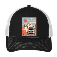 Trail 4runner Overlanding Vibes Premium T Shirt Pa Trucker Cap | Artistshot