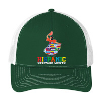 Dancing Latino Latinx Countries Flag Hispanic Heritage Month T Shirt Pa Trucker Cap | Artistshot