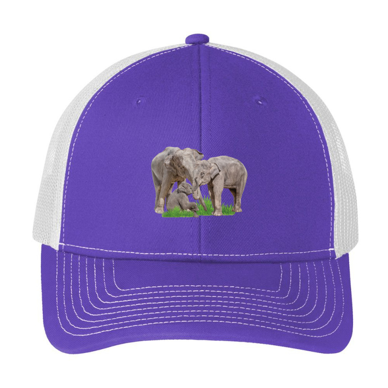 Elephant Family Zookeeper Zoologist Wildlife Safari Lover Pa Trucker Cap by Koyanho62 | Artistshot