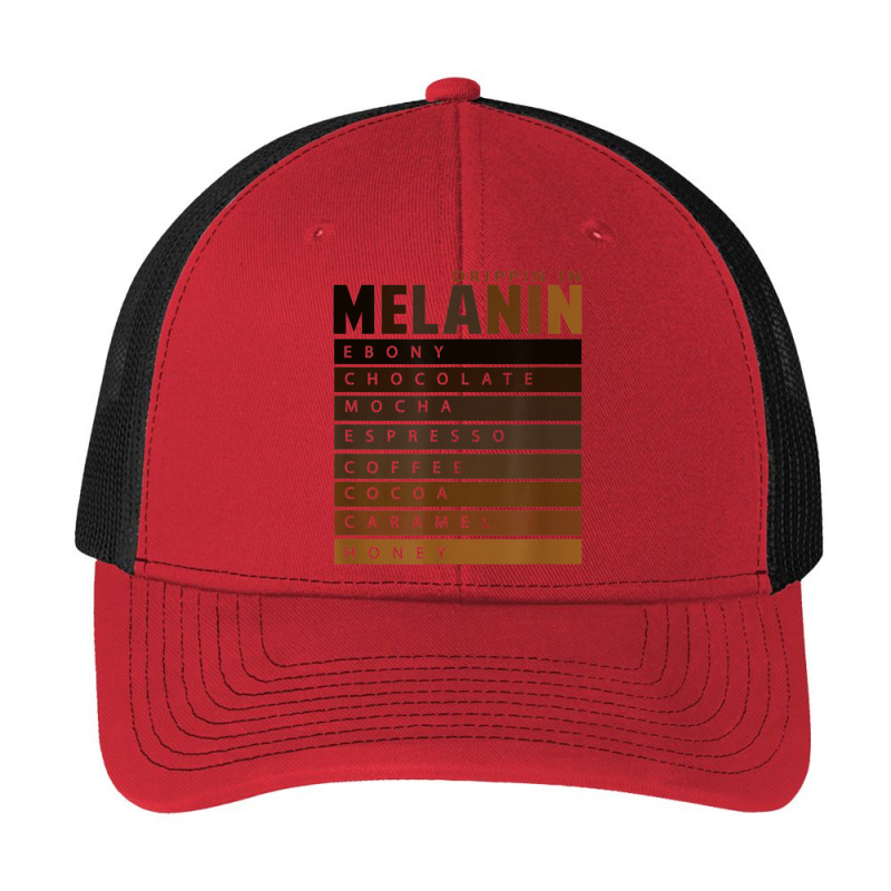 Drippin In Melanin Tee Black Pride T Shirt Pa Trucker Cap | Artistshot