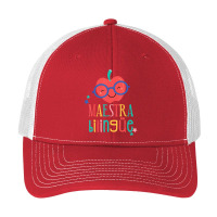 Cute Maestra Bilingue Bilingual Teacher Pa Trucker Cap | Artistshot