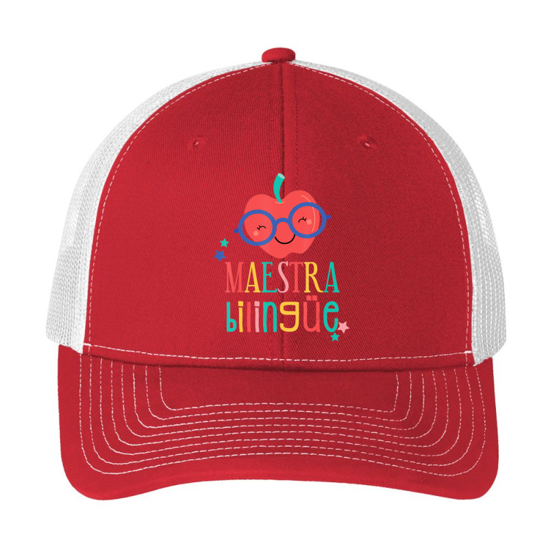 Cute Maestra Bilingue Bilingual Teacher Pa Trucker Cap by kentuckykonpha9 | Artistshot