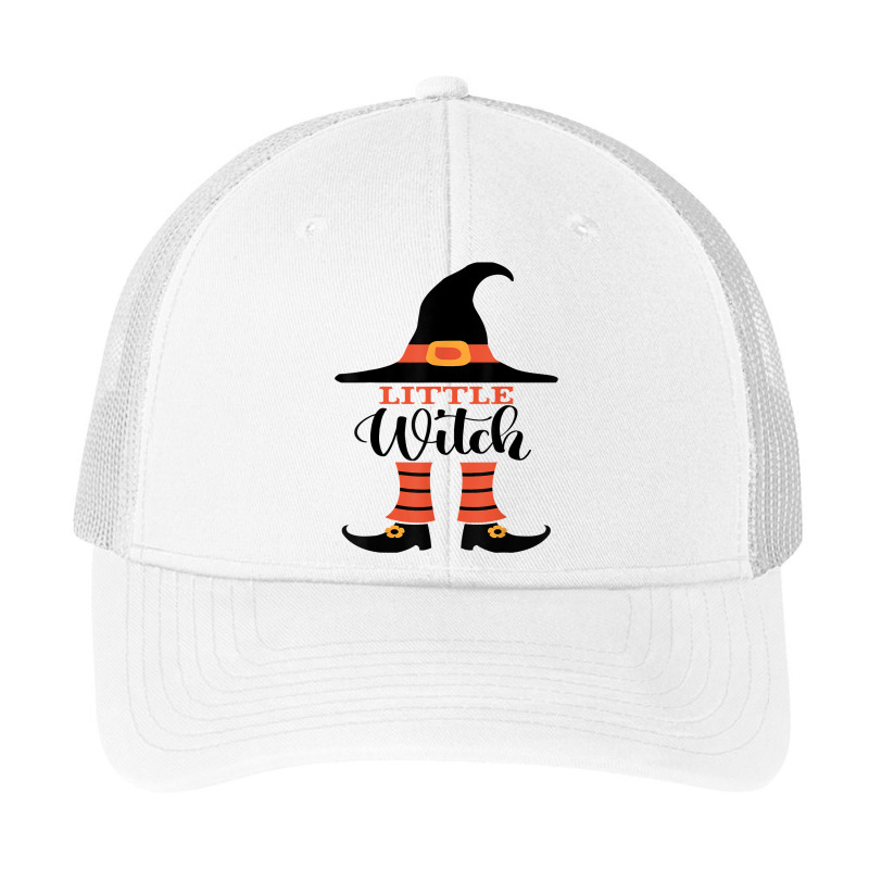 Cute Little Witch Adorable Halloween Novelty Holiday Item T Shirt Pa Trucker Cap by cm-arts | Artistshot