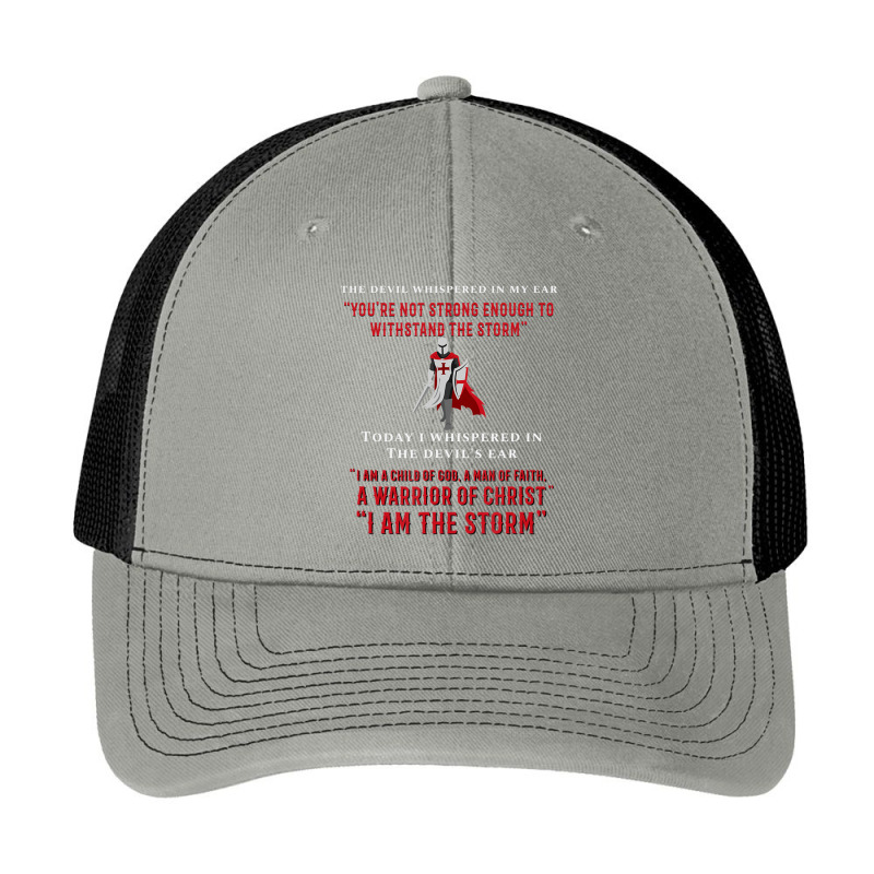 God Against Devil Christian Gift Believers Knight Pa Trucker Cap by thangdinhsinhelf | Artistshot