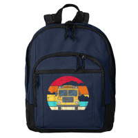 Retro Yellow School Bus For School Bus Driver And Busman Basic Backpack | Artistshot