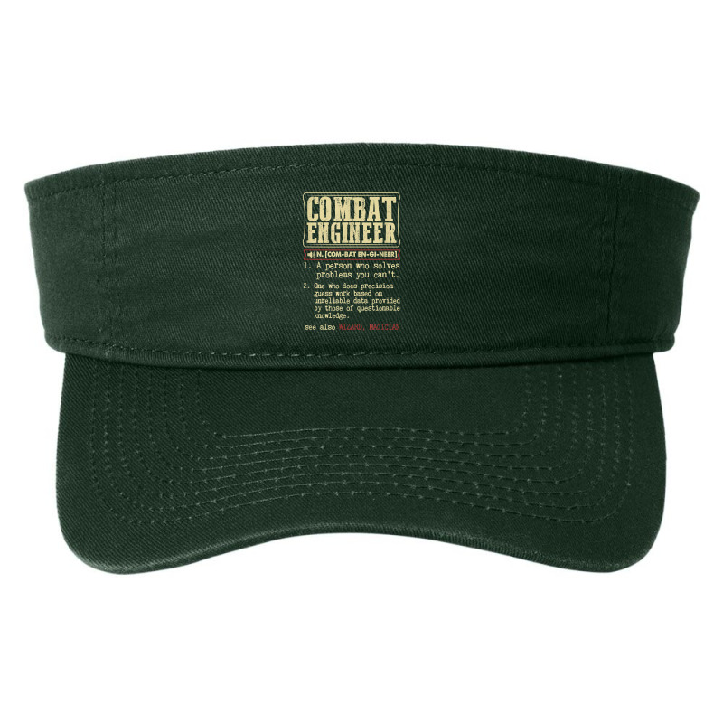 Combat Engineer Dictionary Term Fashion Visor by HarukaNarasaki | Artistshot