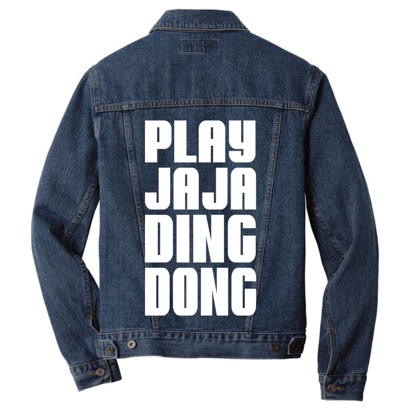 Play Jaja Ding Dong Men Denim Jacket | Artistshot