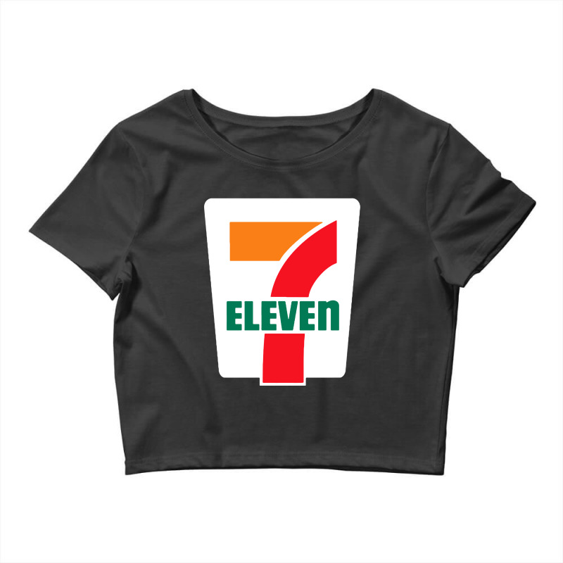 Seven Eleven Retail Company Crop Top by althubich | Artistshot