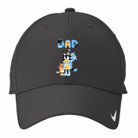 Dad Playing Son And Daughter Nike Dri-fit Cap | Artistshot