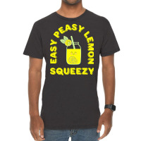 Lemon T  Shirt Easy Peasy Lemon Squeezy Summertime Lemonade Lover T  S Vintage T-shirt | Artistshot