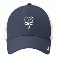 Texas A&m Aggies Heart Infinity God Apparel Nike Dri-fit Cap | Artistshot