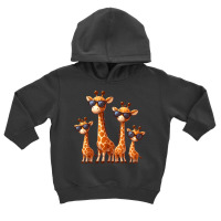 Giraffe Family Toddler Hoodie | Artistshot