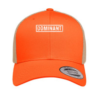 Dominant Dom  Naughty Bdsm Sub Kink Tee Retro Trucker Cap | Artistshot