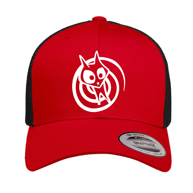 Hypnotic Cat Christmas Present Retro Trucker Cap by cm-arts | Artistshot