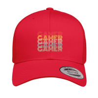 Gamer Retro Vintage 8bit Arcade Gaming Retro Trucker Cap | Artistshot