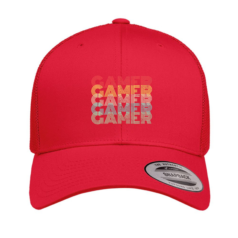 Gamer Retro Vintage 8bit Arcade Gaming Retro Trucker Cap by ChandraGay | Artistshot