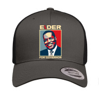 Larry Elder For Governor Of California Retro Trucker Cap | Artistshot