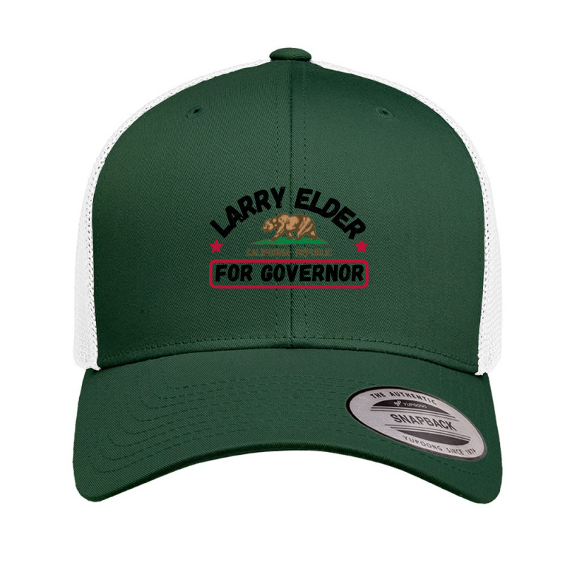 Larry Elder For California Governor California Election Recall Newsom Retro Trucker Cap by cm-arts | Artistshot