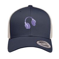 Headphones Retro Trucker Cap | Artistshot