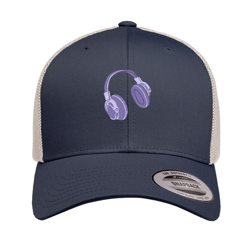 Headphones Retro Trucker Cap by KevinFernandez | Artistshot