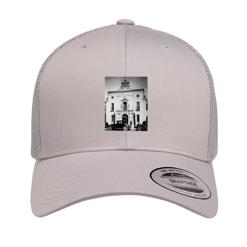 Paramount Lasky Building Retro Trucker Cap | Artistshot