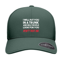 I Will Put You In A Trunk And Help People Look For You Seamless Cap | Artistshot