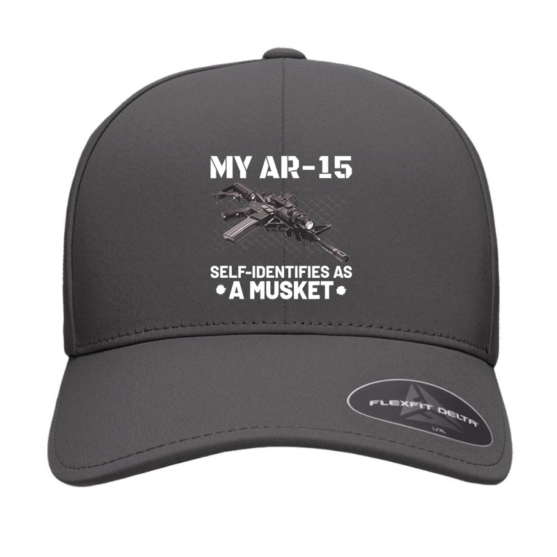 My Ar-15 Self-identifies As A Musket Seamless Cap by cm-arts | Artistshot