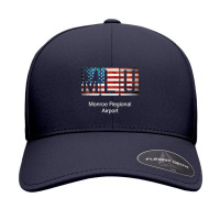 Mlu Monroe Regional Airport Seamless Cap | Artistshot