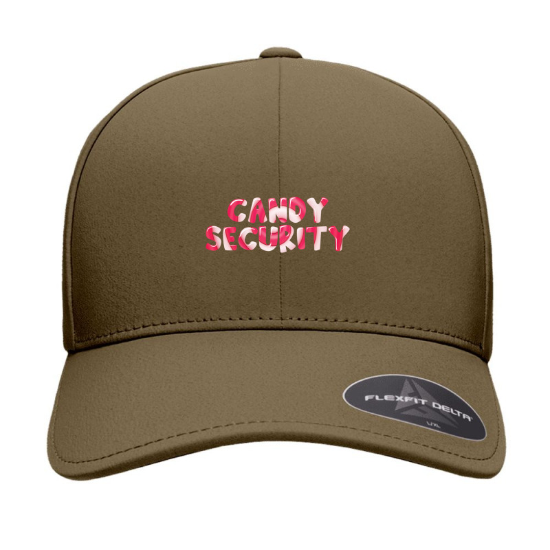 Funny Candy Security Easy Halloween Costume Tick Or Treat Pullover Hoo Seamless Cap by cm-arts | Artistshot