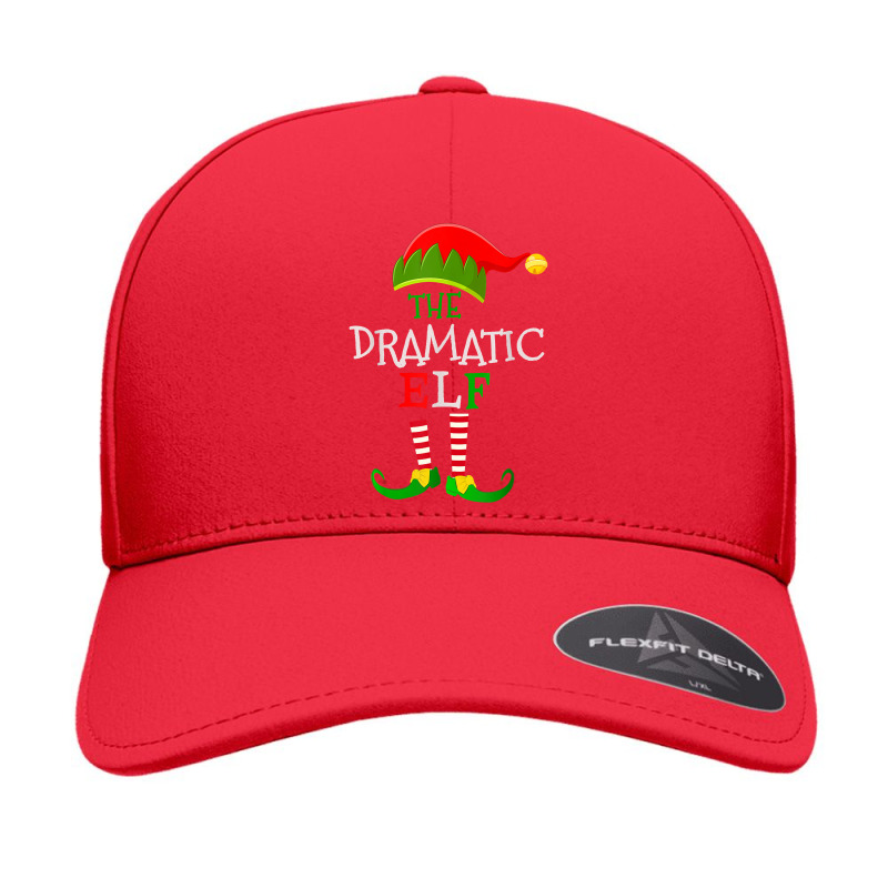 Christmas Matching Outfit For Holiday Party The Dramatic Elf T Shirt Seamless Cap by cm-arts | Artistshot