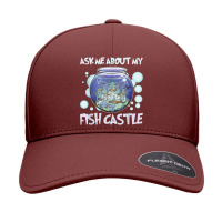 Fishkeeping Aquarium Keeper Fishkeeper Saltwater Seamless Cap | Artistshot