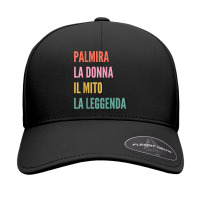 Funny Italian First Name Design   Palmira T Shirt Seamless Cap | Artistshot