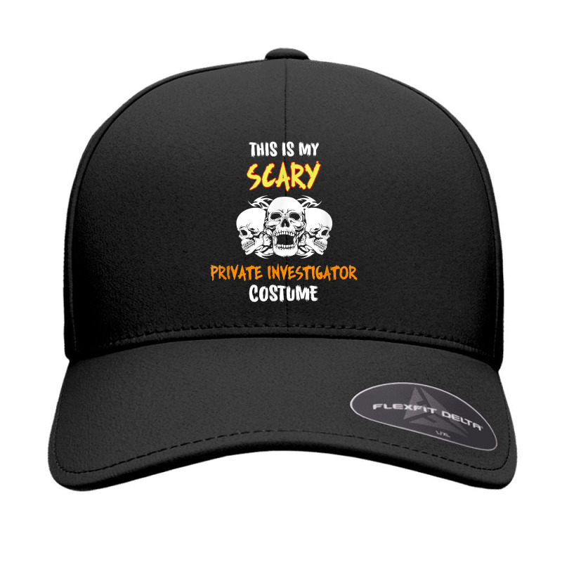 This Is My Scary Private Investigator Costume T Shirt Seamless Cap by cm-arts | Artistshot